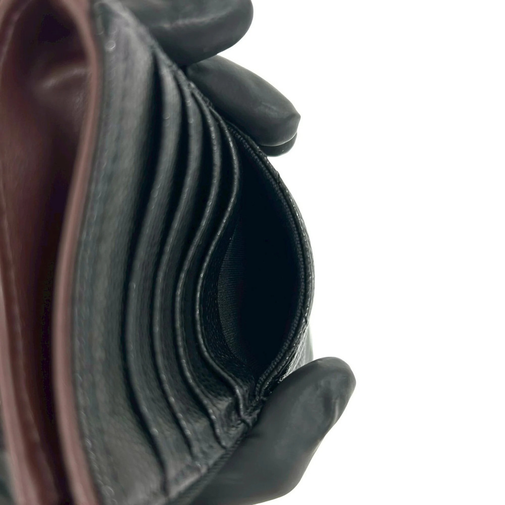 CHANEL Authentic Black Caviar Leather Wallet - Picture 7 of 9
